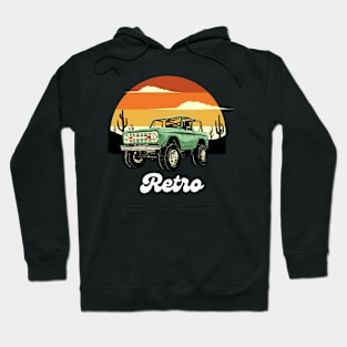 Retro 4 wheelers Hoodie